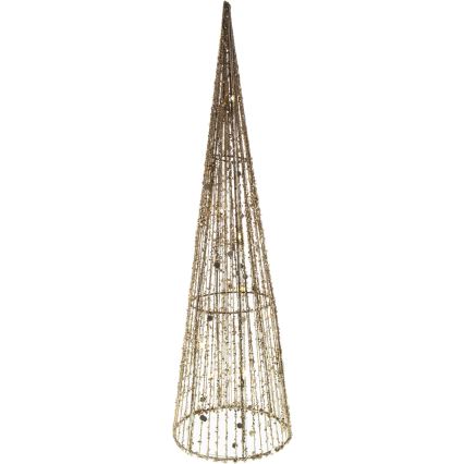 LED Božićna dekoracija LED/2xAA 50 cm stožac