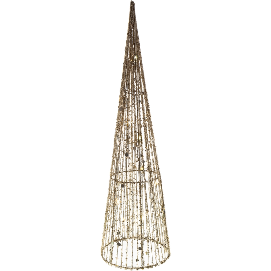 LED Božićna dekoracija LED/2xAA 50 cm stožac