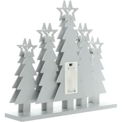 LED Božićna dekoracija LED/2xAAA božićna drvca