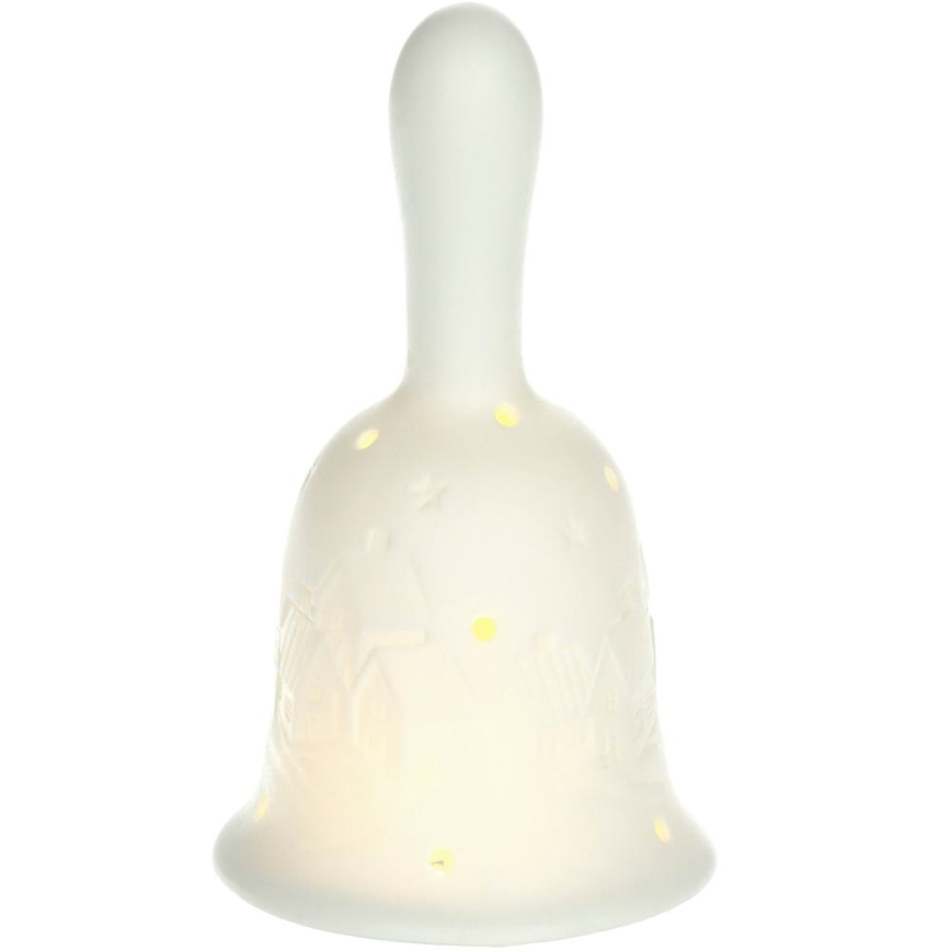 LED Božićna dekoracija LED/2xLR44/topla bijela zvono