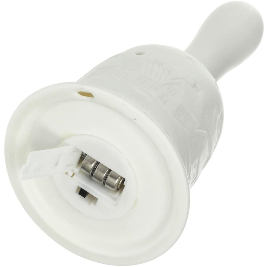 LED Božićna dekoracija LED/2xLR44/topla bijela zvono