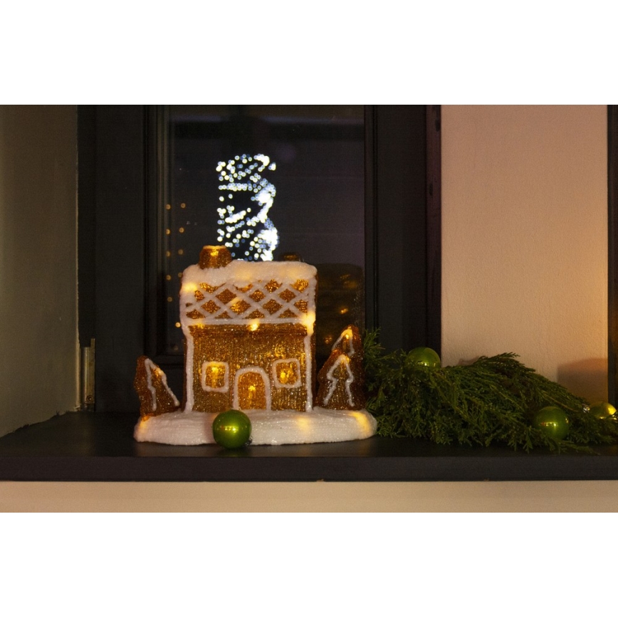 LED Božićna dekoracija LED/3xAA topla bijela
