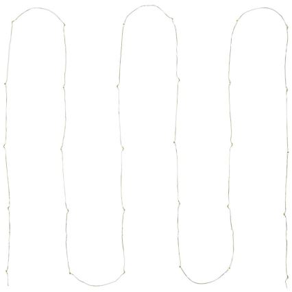 LED Božićne lampice 30xLED/2xAA 3,3m multicolor