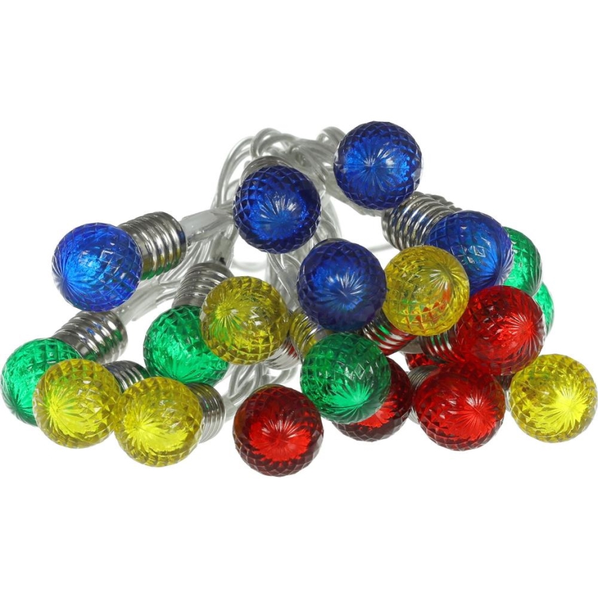 LED Božićna svjetlosna lanac 20xLED/2xAA/topla bijela 1,8m žarulje