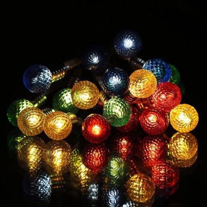 LED Božićna svjetlosna lanac 20xLED/2xAA/topla bijela 1,8m žarulje