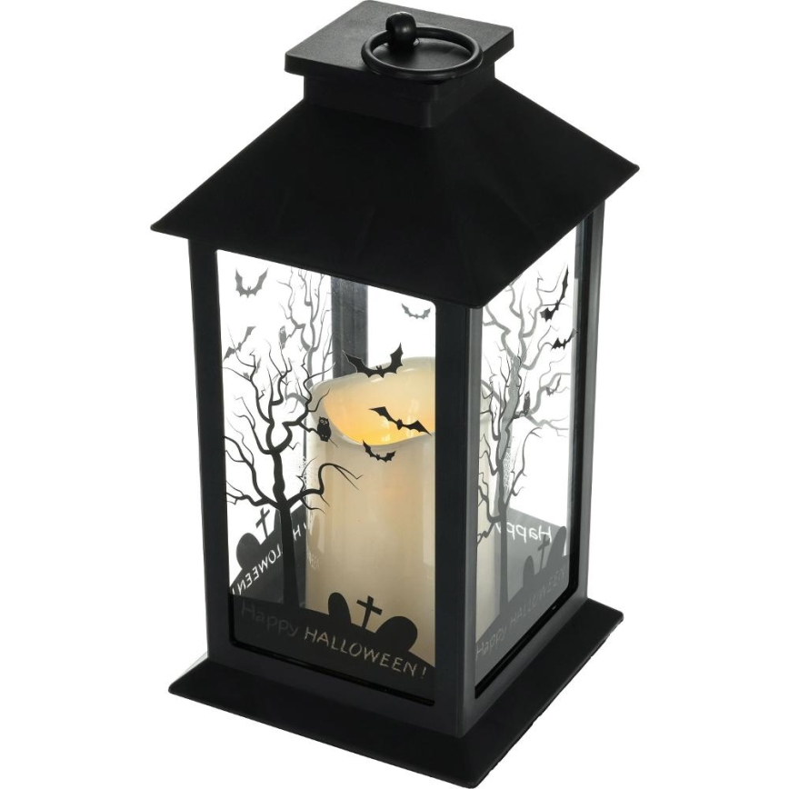 LED Dekoracija HALLOWEEN LED/3xAAA/topla bijela fenjer