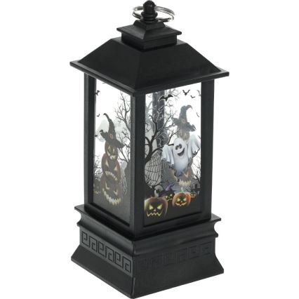 LED Dekoracija HALLOWEEN LED/3xAAA/topla bijela fenjer s bundevama