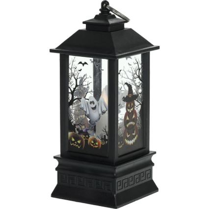 LED Dekoracija HALLOWEEN LED/3xAAA/topla bijela fenjer s bundevama