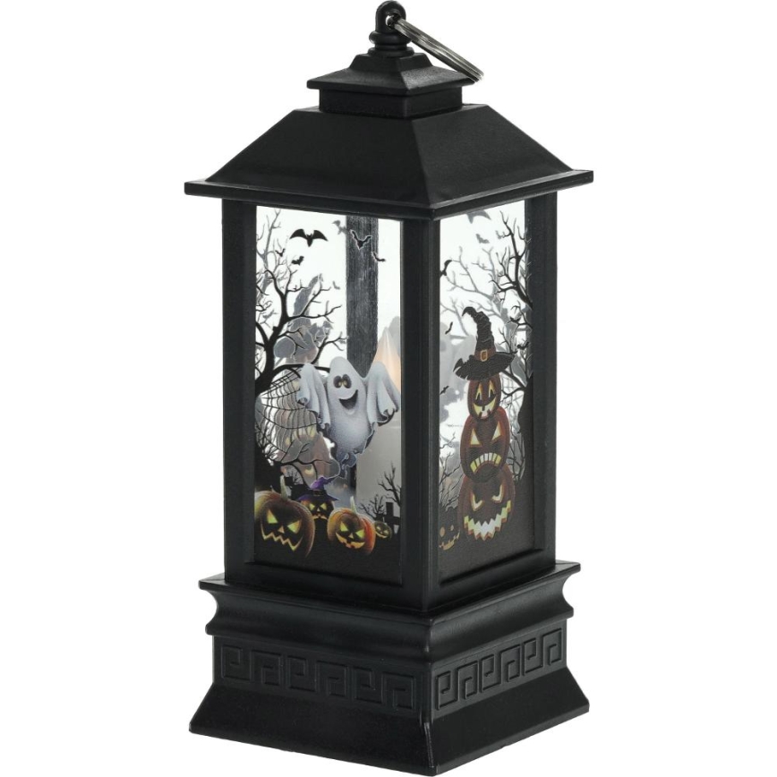 LED Dekoracija HALLOWEEN LED/3xAAA/topla bijela fenjer s bundevama
