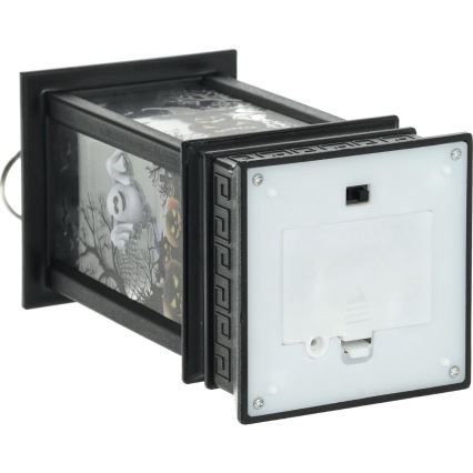 LED Dekoracija HALLOWEEN LED/3xAAA/topla bijela fenjer s bundevama