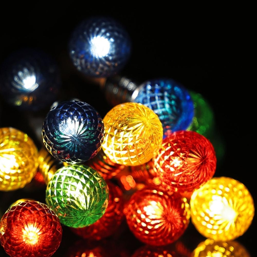 LED svjetlosni niz 20xLED/2xAA/topla bijela 1,8m žaruljice