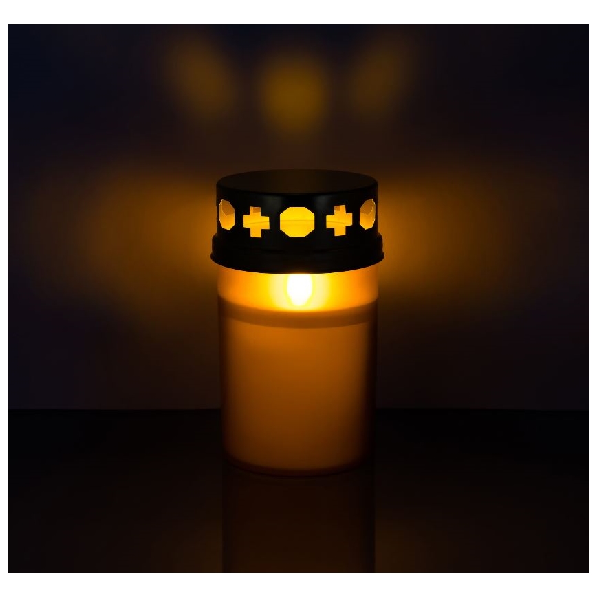 LED Nadgrobna svijeća LED/2xAA IP44