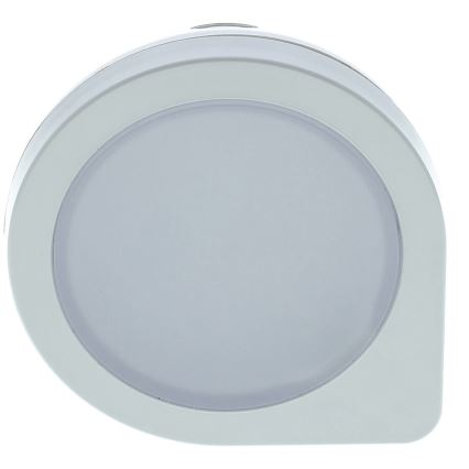 LED Orijentacijska svjetiljka sa senzorom za utičnicu LED/0,4W/230V 3000K bijela