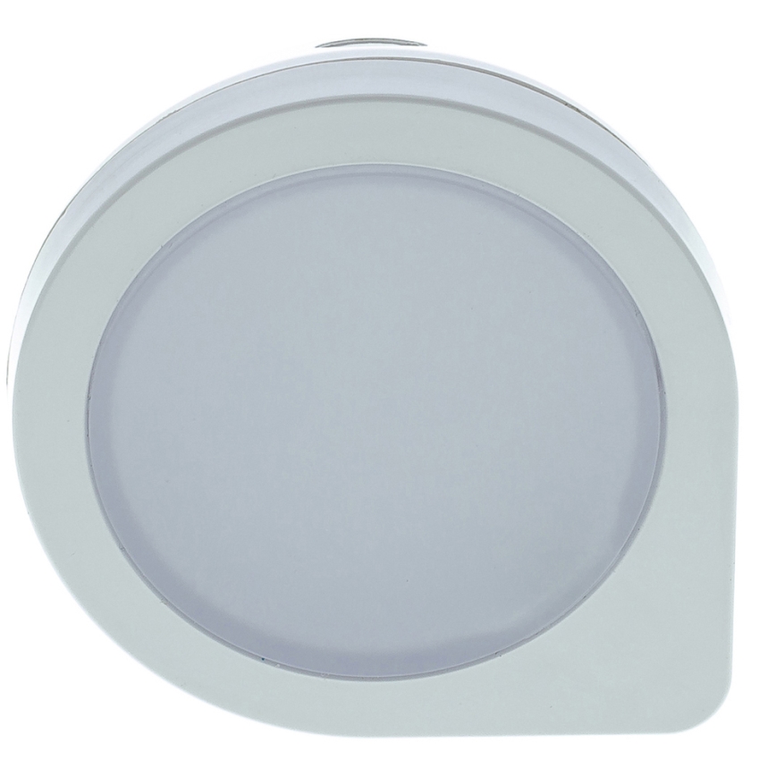 LED Orijentacijska svjetiljka sa senzorom za utičnicu LED/0,4W/230V 3000K bijela