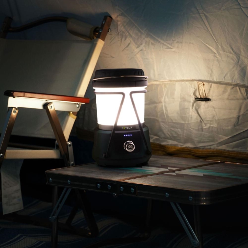 LED Prigušiva prijenosna lampa s funkcijom powerbank-a LED/3W/4400 mAh IPX2