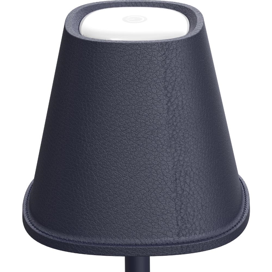 LED Prigušiva punjiva stolna lampa LED/3W/1800 mAh tamno plava