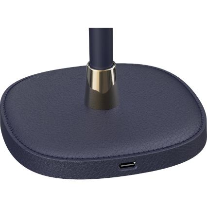 LED Prigušiva punjiva stolna lampa LED/3W/1800 mAh tamno plava