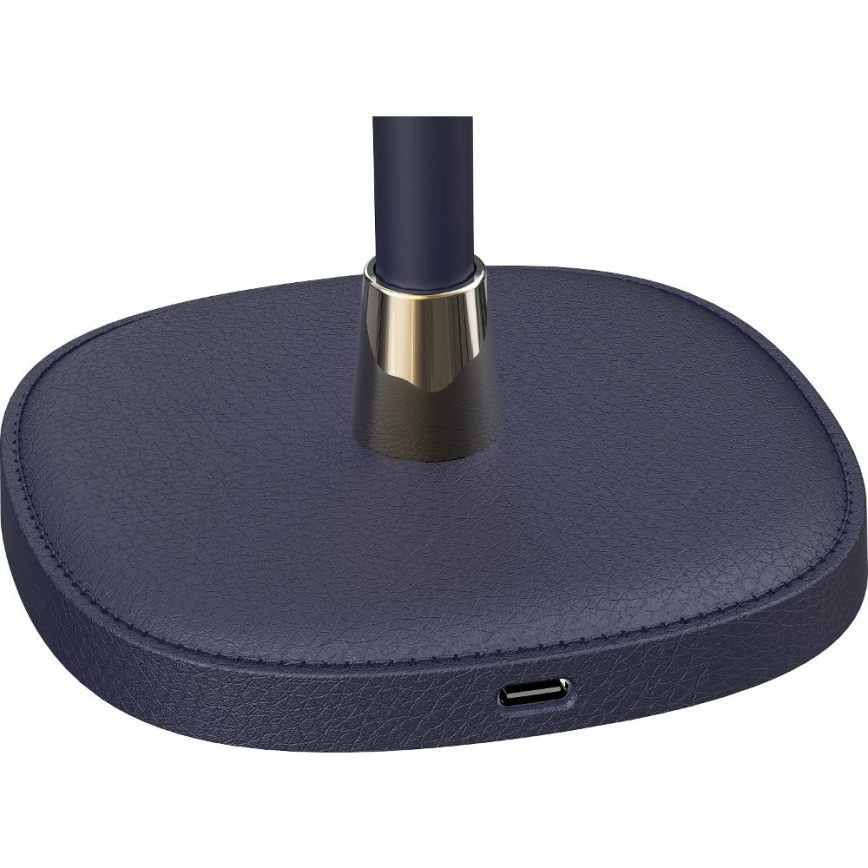LED Prigušiva punjiva stolna lampa LED/3W/1800 mAh tamno plava