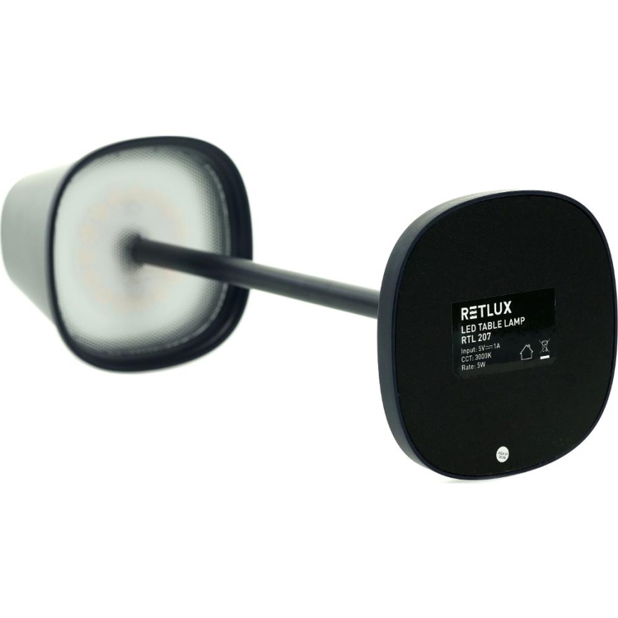 LED Prigušiva punjiva stolna lampa LED/3W/1800 mAh tamno plava