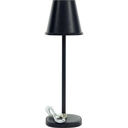 LED Prigušiva punjiva stolna lampa LED/3W/1800 mAh tamno plava