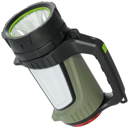 LED Prigušiva vanjska punjiva baterijska svjetiljka s powerbankom LED/21W/4400mAh IP44