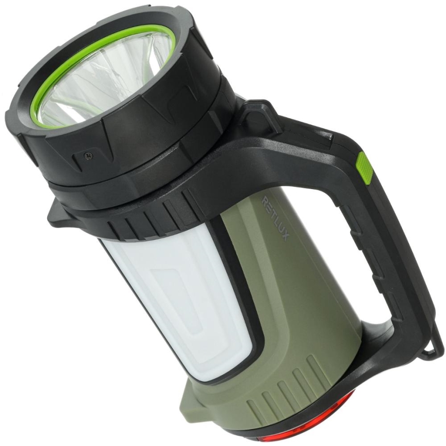 LED Prigušiva vanjska punjiva baterijska svjetiljka s powerbankom LED/21W/4400mAh IP44