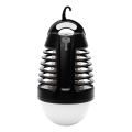 Retlux - LED Prijenosna punjiva lampa s hvatačem insekata LED/5W/1800 mAh IP44 crna