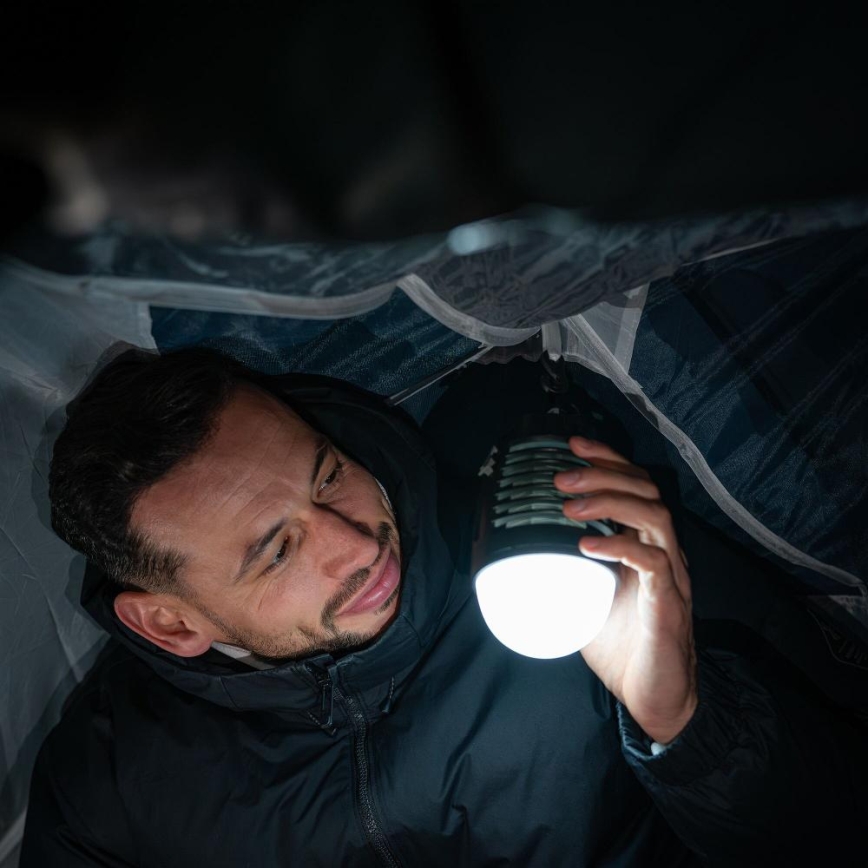 Retlux - LED Prijenosna punjiva lampa s hvatačem insekata LED/5W/1800 mAh IP44 crna
