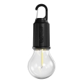 Retlux - LED punjiva svjetiljka s prigušivanjem LED/0,3W/USB 400 mAh IP44 crna
