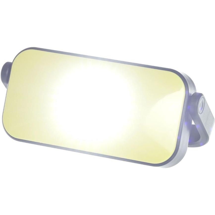 LED radna svjetiljka s funkcijom powerbanke LED/4400 mAh IP44 žuta/crna