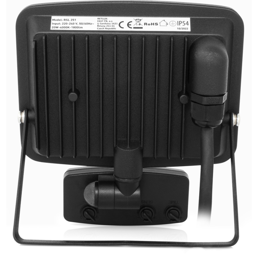 LED Reflektor bez okvira sa senzorom LED/20W/230V 4000K IP65