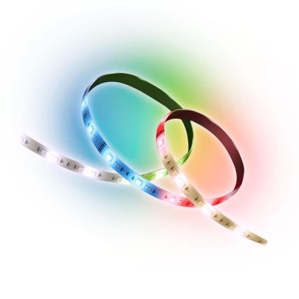 LED RGBW Pametna prigušiva traka 5m LED/230V 2700-6500K Wi-Fi Tuya + daljinski upravljač