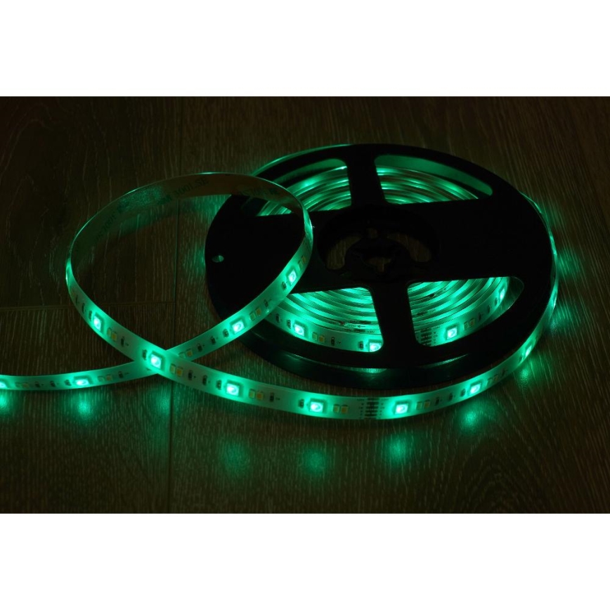 LED RGBW Pametna prigušiva traka 5m LED/230V 2700-6500K Wi-Fi Tuya + daljinski upravljač