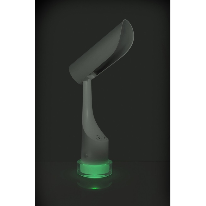 LED RGBW Prigušiva punjiva stolna lampa LED/5W/5V 2000 mAh 3000/6000K bijela