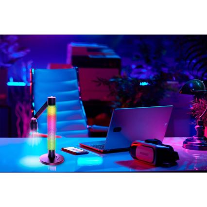 LED RGBW Prigušiva stolna lampa LED/10W/5V 2700-6000K Wi-Fi Tuya + daljinski upravljač