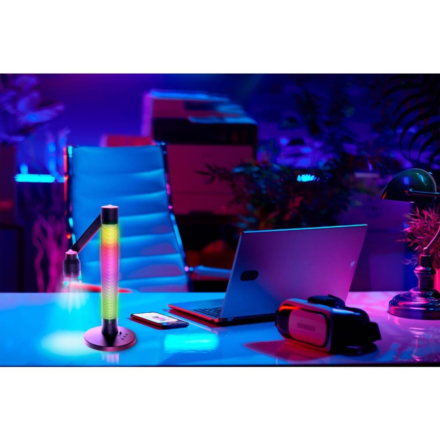 LED RGBW Prigušiva stolna lampa LED/10W/5V 2700-6000K Wi-Fi Tuya + daljinski upravljač