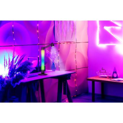 LED RGBW Prigušiva stolna lampa LED/10W/5V 2700-6000K Wi-Fi Tuya + daljinski upravljač