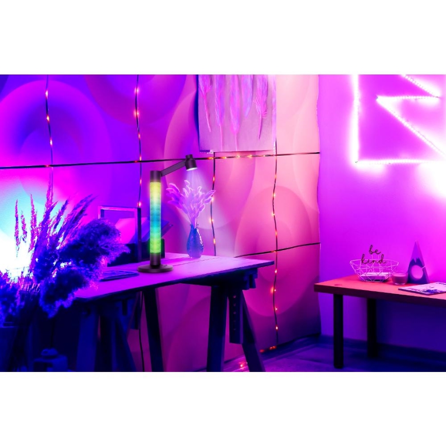 LED RGBW Prigušiva stolna lampa LED/10W/5V 2700-6000K Wi-Fi Tuya + daljinski upravljač