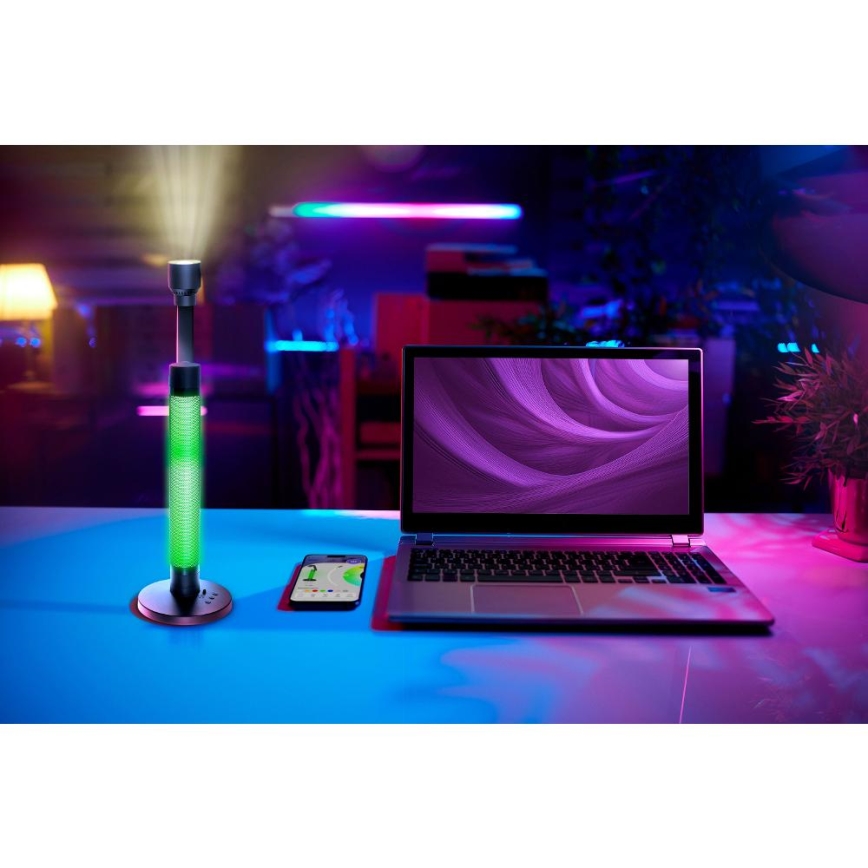 LED RGBW Prigušiva stolna lampa LED/10W/5V 2700-6000K Wi-Fi Tuya + daljinski upravljač