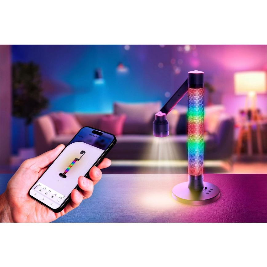 LED RGBW Prigušiva stolna lampa LED/10W/5V 2700-6000K Wi-Fi Tuya + daljinski upravljač
