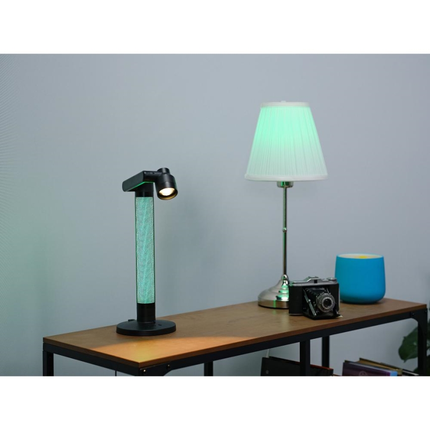 LED RGBW Prigušiva stolna lampa LED/10W/5V 2700-6000K Wi-Fi Tuya + daljinski upravljač
