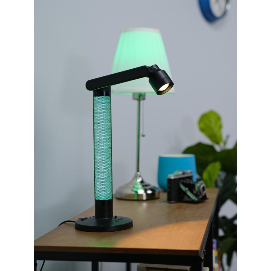LED RGBW Prigušiva stolna lampa LED/10W/5V 2700-6000K Wi-Fi Tuya + daljinski upravljač