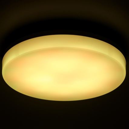 LED RGBW Prigušiva stropna svjetiljka za kupaonicu LED/20W/230V Wi-Fi IP44 bijela