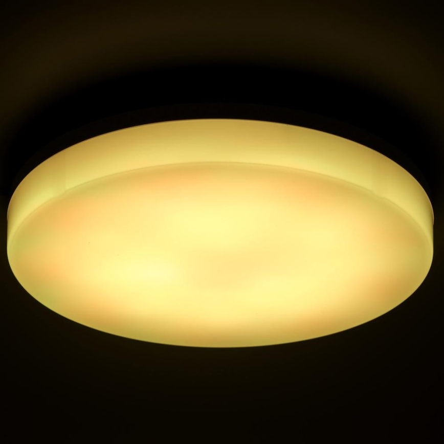 LED RGBW Prigušiva stropna svjetiljka za kupaonicu LED/20W/230V Wi-Fi IP44 bijela
