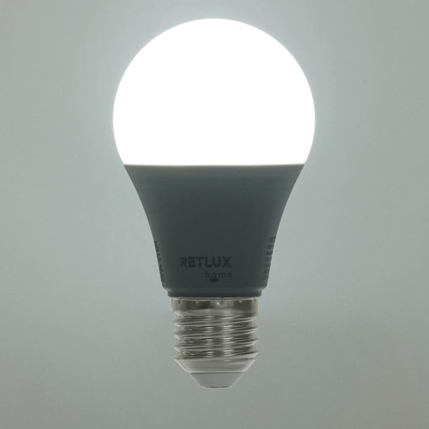 LED RGBW Prigušiva žarulja A60 E27/9W/230V 2700-6500K Wi-Fi Tuya