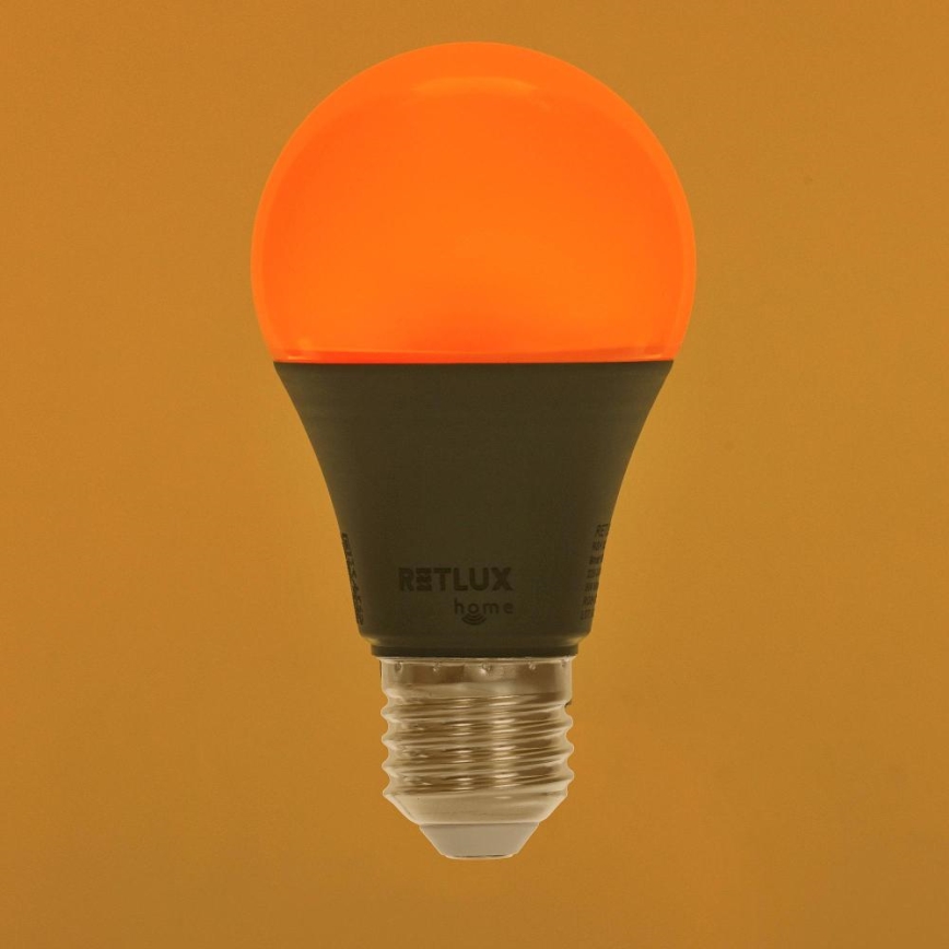 LED RGBW Prigušiva žarulja A60 E27/9W/230V 2700-6500K Wi-Fi Tuya