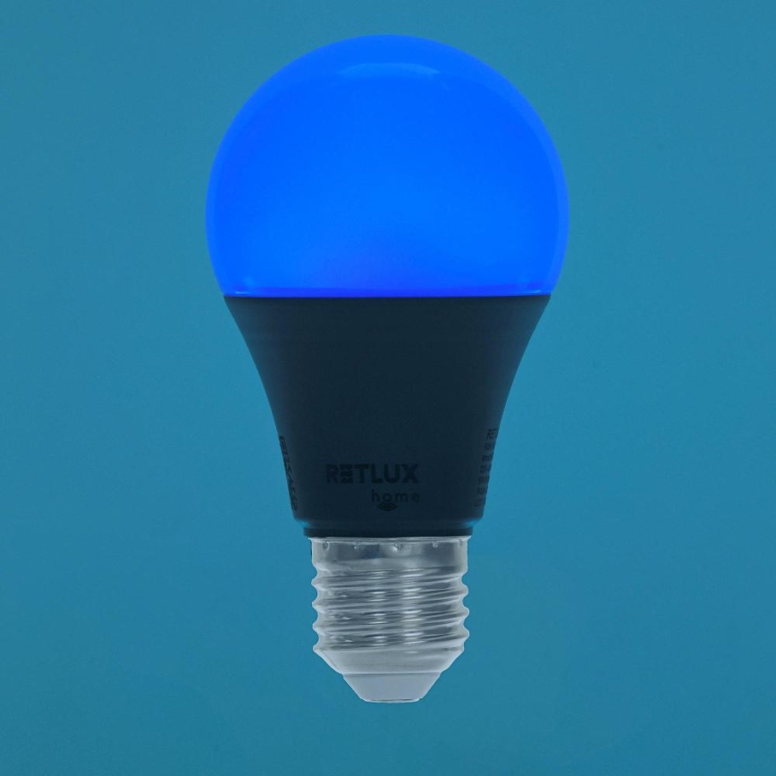 LED RGBW Prigušiva žarulja A60 E27/9W/230V 2700-6500K Wi-Fi Tuya