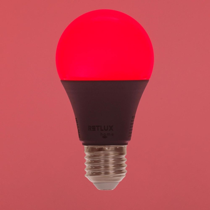 LED RGBW Prigušiva žarulja A60 E27/9W/230V 2700-6500K Wi-Fi Tuya