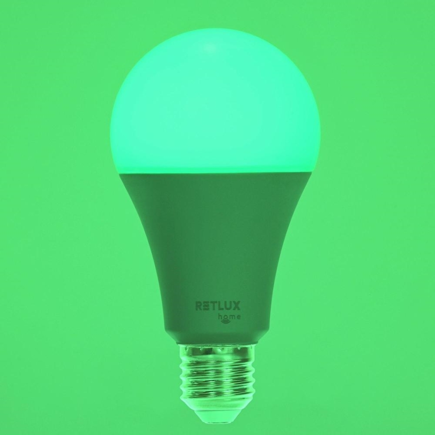 LED RGBW Prigušiva žarulja A70 E27/14W/230V 2700-6500K Wi-Fi Tuya