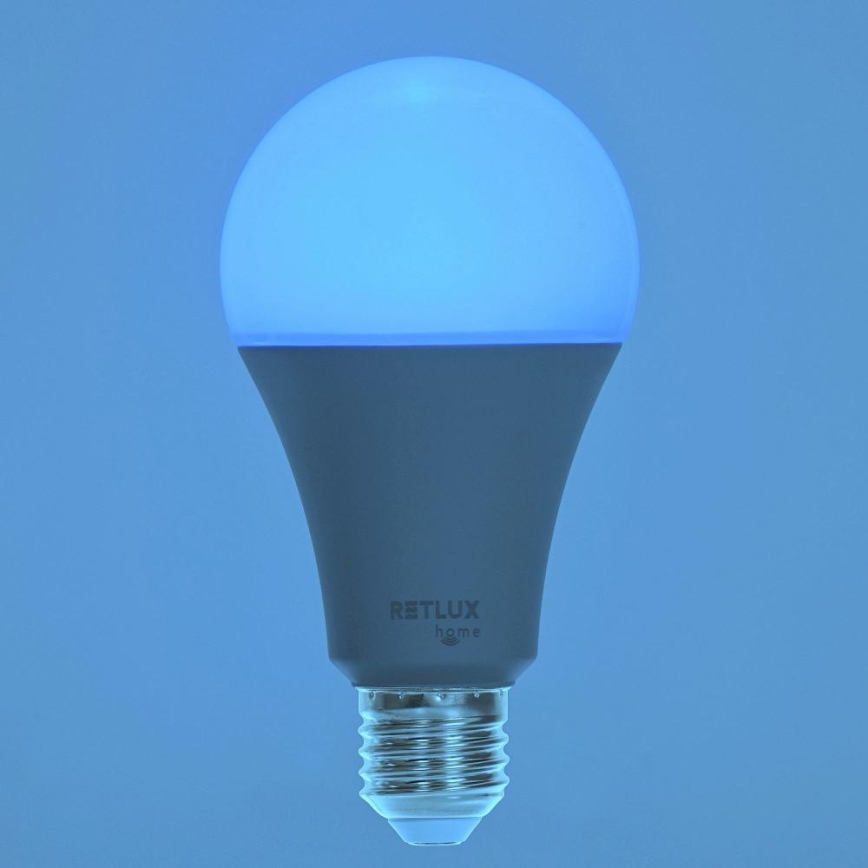 LED RGBW Prigušiva žarulja A70 E27/14W/230V 2700-6500K Wi-Fi Tuya